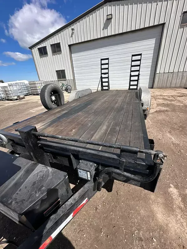 7' x 18' Car Hauler Trailer thumbnail 2