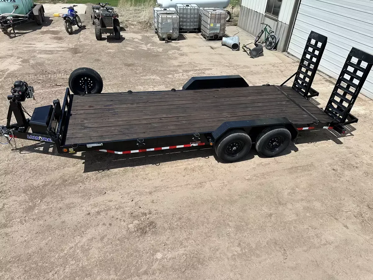 7' x 20' Car Hauler Trailer rental — DTS Trailer Rentals, Sugar City, Idaho