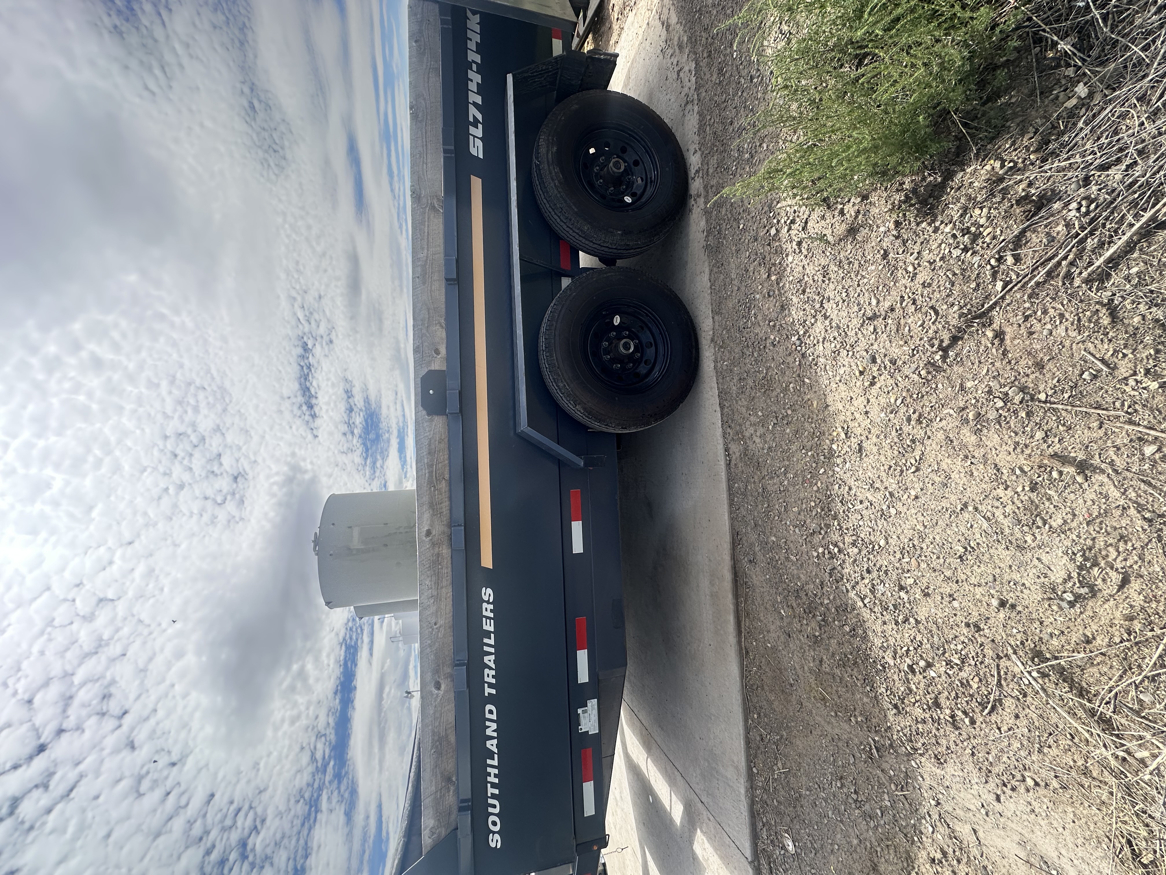 2023 7x14 Southland Dump Trailer thumbnail 3