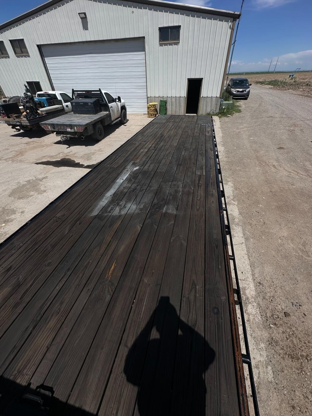 40ft Wood Deck Gooseneck Trailer rental — DTS Trailer Rentals, Sugar City, Idaho